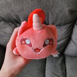 Aphmau Meemeows Mystery Plush 6" Scarlet Red Unicorn Cat EUC